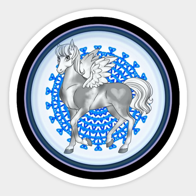 Avatar horse Sticker by artdemarta 